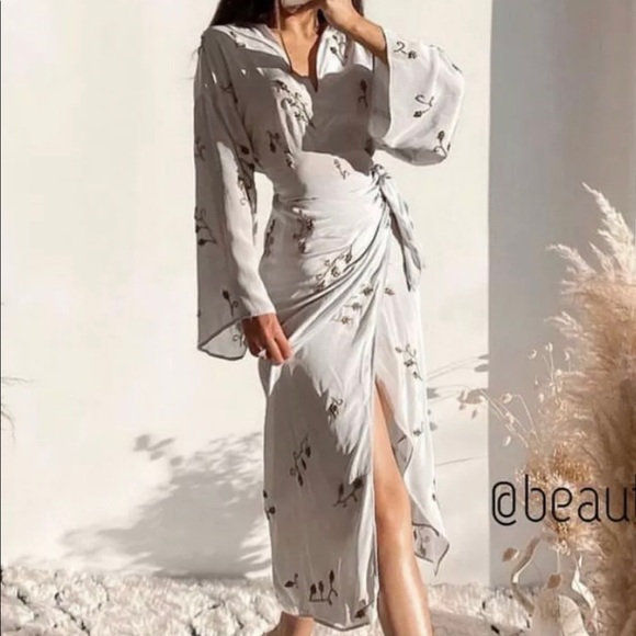 ZARA EMBROIDERED JEWEL SKIRT
BLUE / GRAY - Picture 2 of 4